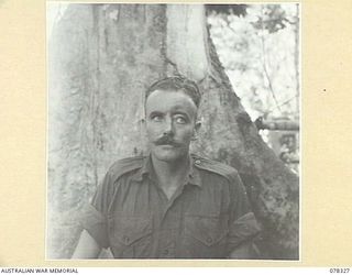 TOROKINA, BOUGAINVILLE ISLAND. 1945-01-12. VX85930 CORPORAL L.H. BLICK, 25TH FIELD SECURITY SECTION ATTACHED HEADQUARTERS, 2ND AUSTRALIAN CORPS