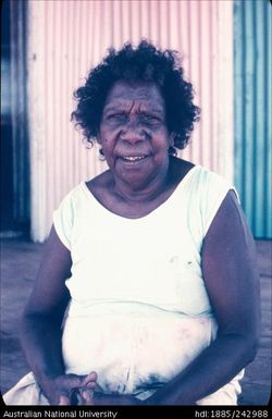 Unidentified Aboriginal woman