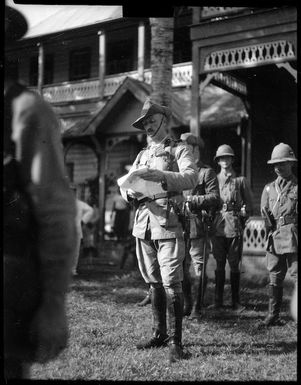 Colonel Robert Logan, Apia, Samoa