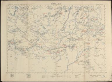 Australian aeronautical map (Sheet E5)