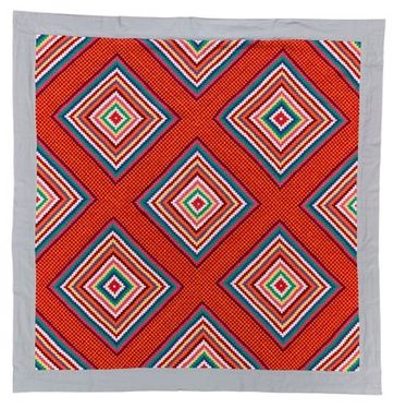 Tīvaevae ta’ōrei, 'akaipoipo (marriage patchwork quilt)