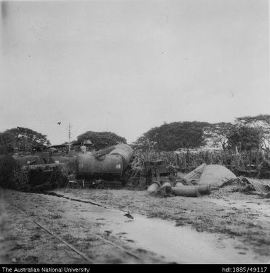 Flood damage, Rarawai