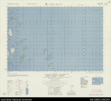 Solomon Islands, Russell Islands, Lamon Island, Series: X713, Sheet 7630 I, 1959, 1:50 000