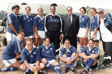 Rugby; International Women's Sevens Tournament, Davis Field, Trentham 5; Samoa.