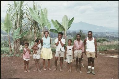 Paulus and his family, now at Nondugi (1) : Wahgi Valley, Papua New Guinea, 1970 / Terence and Margaret Spencer