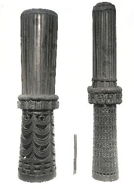 Photo of 2 wooden piece (LXIII/20)