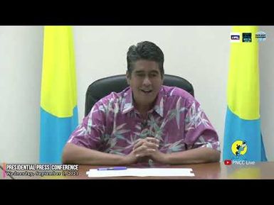 Weekly Presidential Press Conference (9/01/2021)