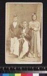 Samoan pastor and his family, Samoa, ca. 1883