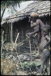 Food preparation: Pambo making above-ground oven