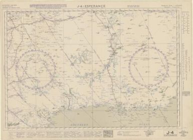 Australian aeronautical map: Esperance (Sheet J4)