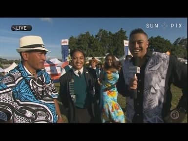 TAGATA PASIFIKA at Polyfest with Southern Cross Campus Cook Islands group