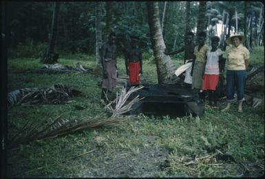 Looking for anopheline mosquito larvae (1) : Nissan Island, Papua New Guinea, 1960 / Terence and Margaret Spencer