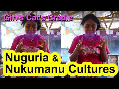 Girl's Cat's Cradle, Nuguria, Papua New Guinea