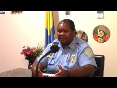MOJ ~ Bureau of Public Safety - Talk show w/ Sergeant Rebecca Ngirngabedangel - 2/20/17