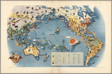 Plate IV. Economy of the Pacific. Pageant of the Pacific.