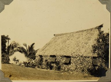 Grass hut, Suva, 1928