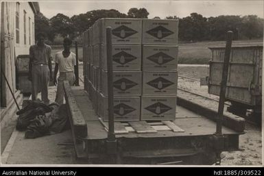 Loaded truck, Pineapple Cannery