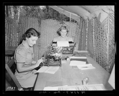 New Zealand Women's Auxiliary Army Corps personel on duty in New Caledonia