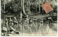 Tahiti. - Un Bain de siège, rafraîchissant et hygiènique