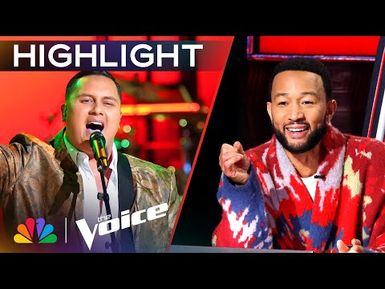 Kamalei Kawa'a Gives His Own AMAZING Version of "No Woman, No Cry" on The Voice USA Playoffs