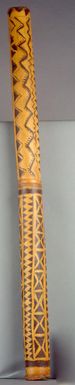 Decorated tobacco pipe