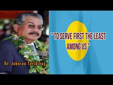 Presidential Candidate 2020 Mr. Johnson Toribiong (03/16/2020)