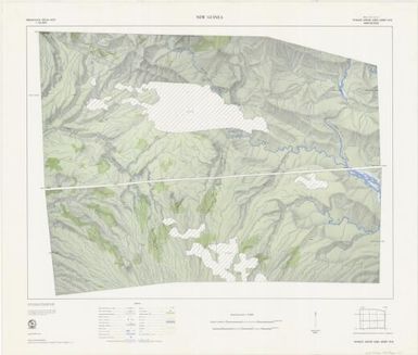 New Guinea preliminary detail plot, 1:50,000: sheet 28B