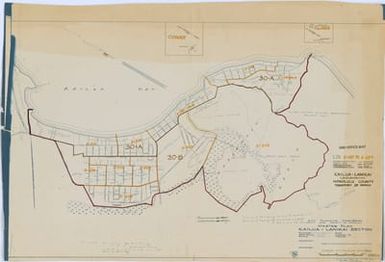 1950 Census Enumeration District Maps - Hawaii (HI) - Honolulu County - Kailua-Lanikai - ED 2-197 to 207
