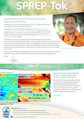 SPREP-Tok : Issue 74. April, 2021.