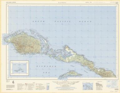 New Guinea 1:250,000 (Kavieng ; SA 56-9 ; 1959)