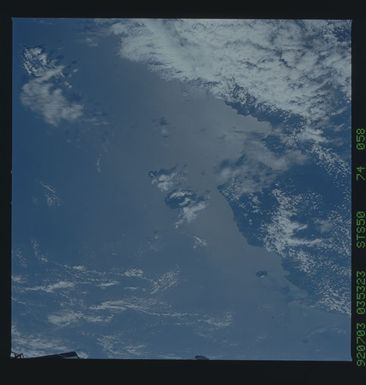 STS050-74-058 - STS-050 - STS-50 earth observations