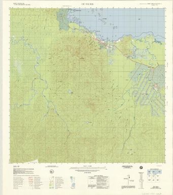 Papua New Guinea, 1:50,000 topographic survey: Du Faure (Sheet 8986 IV)