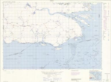 Papua New Guinea 1:500 000 settlement and communication (Sheet PNG  1)