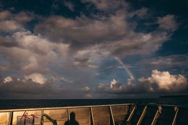 Rainbow, Nukunonu, Tokelau