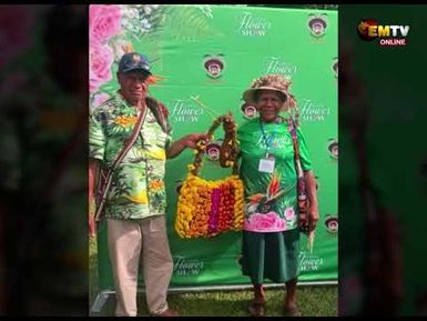 MAN WINS FLOWER SHOW