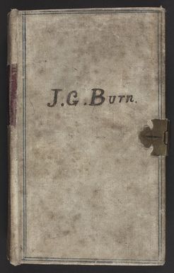 Burn, J G, fl 1881 : Diary kept aboard HMS Emerald during the time spent in the Solomon Islands