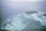 Federated States of Micronesia, aerial view of Yap Islands coastlines and reef
