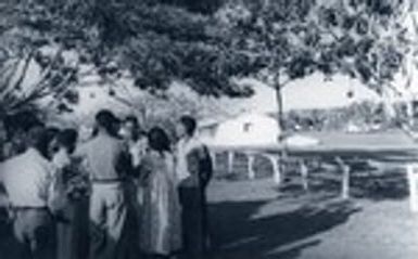 Leper-house at Cila, Lifou island