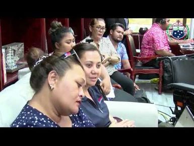 Pālemia Tausi Hon. Fiame Naomi Matā'afa ma le Vasega 'o Tusitala (28 Me 2025)