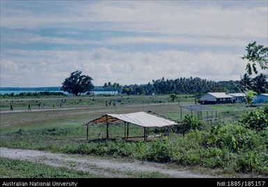 Guasopa: Airstrip and Woodlark Local Government Council buildings