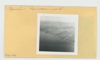 [Aerial view of Hamakua coast in Hawaii, envelope IE32-003]
