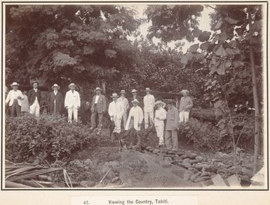 The New Zealand Parliamentary party, Tahiti, 1903