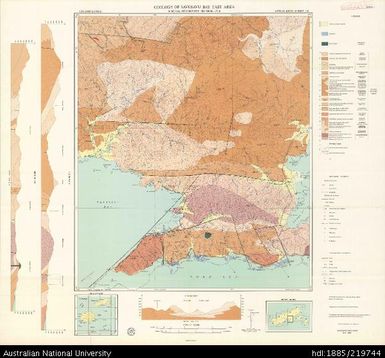 Fiji, Vanua Levu, Geology of Savusavu Bay East Area, GS 495, Sheet 12, 1:50 000, 1977