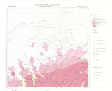 [Geology of Fiji] 1:50,000 series: Geology of Ndrua Ndrua area (Sheet Vanua Levu 1)