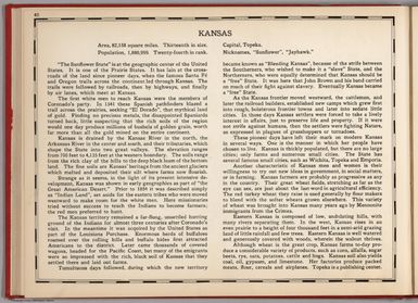 (Text Page) Kansas.