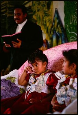 Ear piercing ceremony, Lakepa, Niue