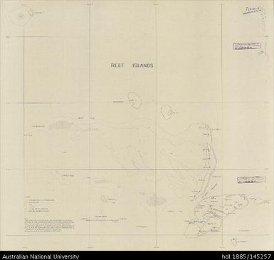 Solomon Islands, Reef Islands, Fenualoa, 1969, 1:50 000