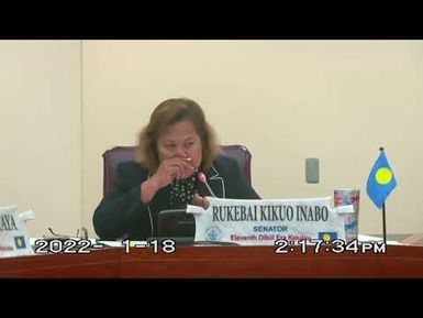 January 18, 2022 -- 8TH DAY 5TH REGULAR SESSION