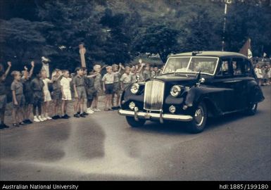 Arrival of Governor General, Port Moresby