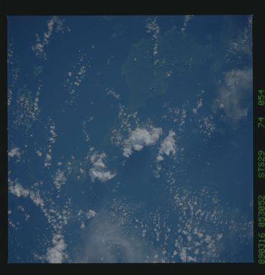 S29-74-054 - STS-029 - STS-29 earth observations